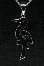 Zilveren Ooievaar en ADO en Den Haag ketting hanger - klein, Sieraden, Tassen en Uiterlijk, Verzenden, Nieuw