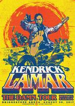 Posters - Poster Lamar, Kendrick - The Damn Tour, Verzenden, Zo goed als nieuw
