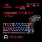 Kumara super set K552 RGB + M607, Nieuw, Ophalen of Verzenden