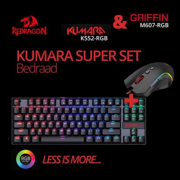 Kumara super set K552 RGB + M607 beschikbaar voor biedingen