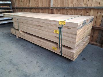 Eiken meubelhout planken geschaafd 12% vocht 22 en 40 mm dik