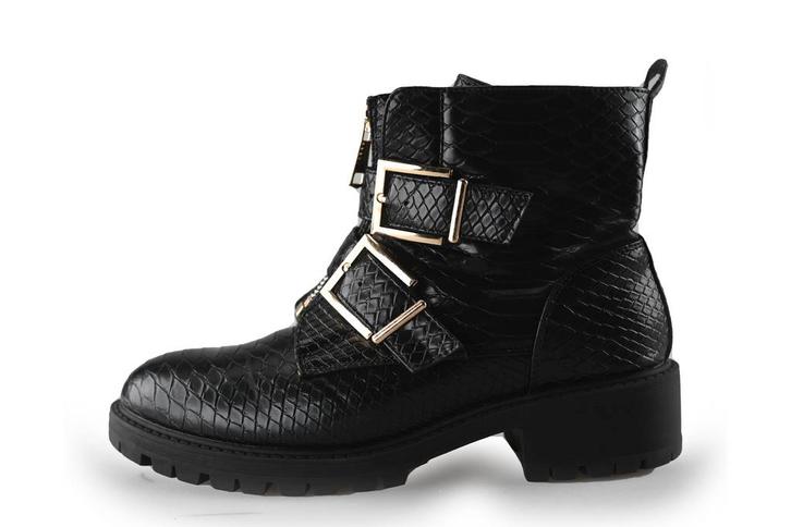 Sub55 Biker boots in maat 39 Zwart | 10% korting, Kleding | Dames, Schoenen, Zwart, Zo goed als nieuw, Overige typen, Verzenden