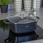 Kinghoff KH-1607 6-delige braadpannen set met marmeren, Huis en Inrichting, Keuken | Potten en Pannen, Ophalen of Verzenden, Nieuw