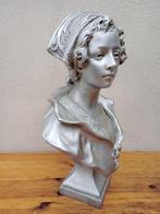Naar Carli Freres - Buste, Buste van meisje - 50 cm -, Antiek en Kunst