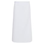 GGM Gastro | (6 Stuks) KARLOWSKY | Bistro schort Basic - Wit, Huis en Inrichting, Keuken | Textiel, Verzenden, Nieuw, Wit, Schort