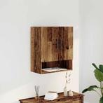 vidaXL Wandkast 60x31x70 cm bewerkt hout oud houtkleurig, Verzenden, Nieuw