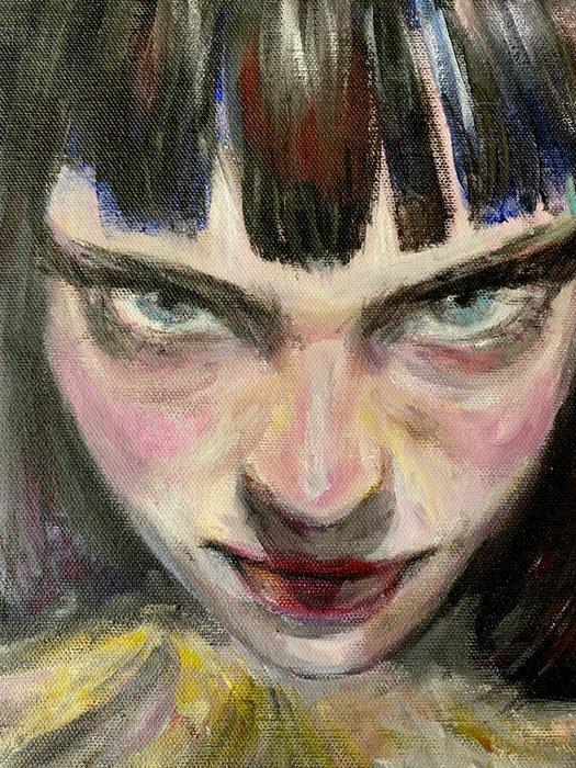 Anna Dart - Pulp Fiction, Antiek en Kunst, Kunst | Schilderijen | Modern