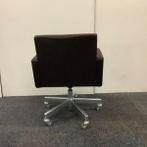 Lensvelt AVL office chair, metalen kruisvoet - bruine