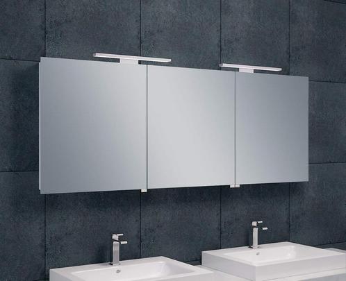 Luxe spiegelkast +Led verlichting 160x60x14cm, Huis en Inrichting, Badkamer | Badkamermeubels, Nieuw, Verzenden