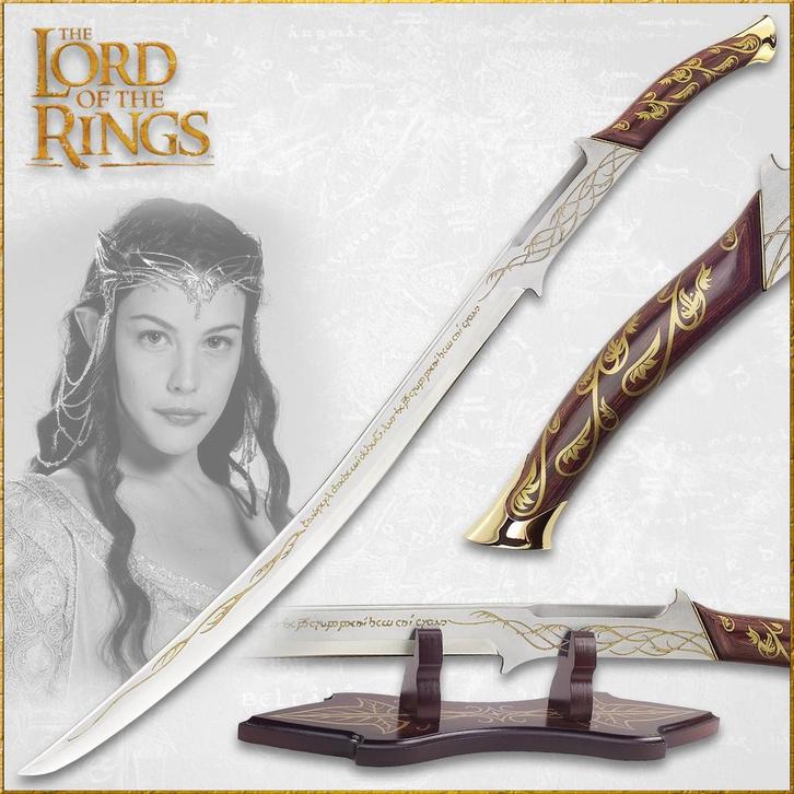 Lord of the Rings Replica 1/1 Hadhafang Sword of Arwen, Verzamelen, Lord of the Rings, Nieuw, Ophalen of Verzenden