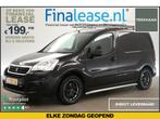 Peugeot Partner 1.6 BlueHDi L1H1 Airco 17 Inch LMV €199pm, Auto's, Zwart, Nieuw, Lease, Peugeot