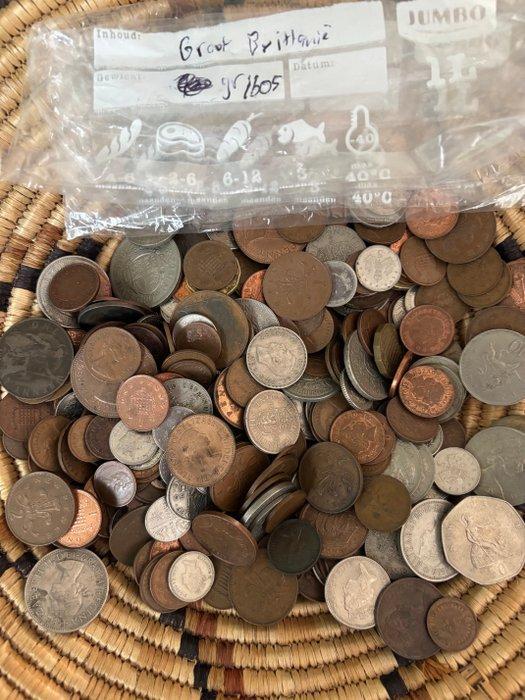 Meer dan 14 kg wereldmunten uit vijf continenten en meer dan, Postzegels en Munten, Munten | Europa | Niet-Euromunten