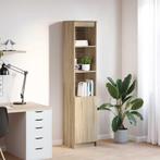 vidaXL Highboard 37,5x35x180 cm spaanplaat sonoma, Huis en Inrichting, Kasten | Buffetkasten, Verzenden, Nieuw, Overige houtsoorten