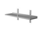 Wandschap | 1 niveau | RVS | 100 cm, Nieuw in verpakking, RVS Meubilair