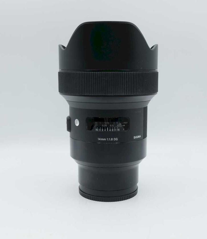 Sigma 14mm f/1.8 DG HSM Art Sony E OCCASION (397), Audio, Tv en Foto, Fotografie | Lenzen en Objectieven, Zo goed als nieuw, Ophalen of Verzenden