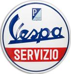 Vespa Servizio groot emaille, Nieuw, Verzenden