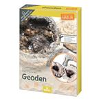 Hakset 4 Geoden Mineralen Edelstenen Montessori Speelgoed, Ophalen of Verzenden, Nieuw, Ontdekken