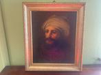 Seguace di Giuseppe Nogari (1699-1763) - Figura con turbante, Antiek en Kunst