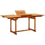Uitschuifbare Acacia Tafel | Tweedekansje OP=OP (tuintafel), Tuin en Terras, Ophalen of Verzenden, Nieuw, Hout