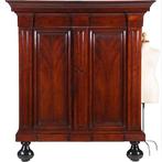 Bescheiden Pastoorskast in prachtig donker palissander ca 17, Antiek en Kunst, Ophalen of Verzenden