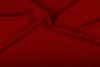 25 meter terlenka stof rood op=op!!!, 120 cm of meer, Ophalen of Verzenden, Polyester, Rood