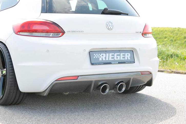 Bull-X einddemper, 2x100mm midden, VW Scirocco (13) | Golf 5, Auto-onderdelen, Uitlaatsystemen, Nieuw, Volkswagen, Verzenden
