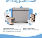 Fornello Essenza Broodbakmachine - PFAS vrij - Keramisch -, Ophalen of Verzenden, Nieuw