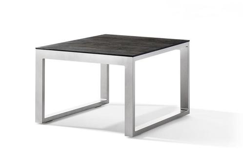 Winnaar loungetafel met Polytec tafelblad 60x60x44 cm -, Huis en Inrichting, Tafels | Salontafels, Ophalen of Verzenden
