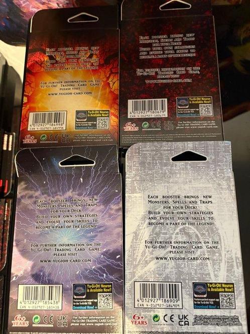 Yu-Gi-Oh! - 4x Tuckbox - (12 Boosters) - 1st Edition Box, Hobby en Vrije tijd, Verzamelkaartspellen | Overige