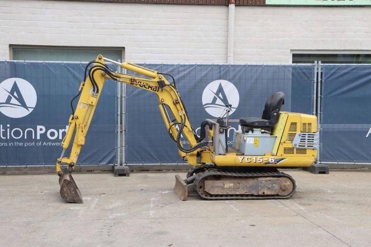 Veiling: Minigraver Yuchai D8T Diesel 2018, Zakelijke goederen, Machines en Bouw | Kranen en Graafmachines, Graafmachine, Ophalen