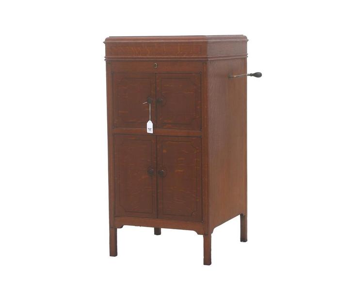 Grammofoon, His Masters Voice, Hayes, Engeland, 20e eeuw, Huis en Inrichting, Kasten | Overige, Gebruikt