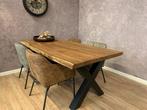 Eiken tafels | Boomstam - Diverse soorten - Deens ovaal, Ophalen, Nieuw, Kunststof, 50 tot 100 cm