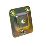 Bevestigingsplaat recht 58x66mm met M8 schroefdraad, Ophalen of Verzenden, Nieuw, Metaal
