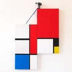 Dario Assisi - Magritte in the Mondrian world 3d -, Antiek en Kunst