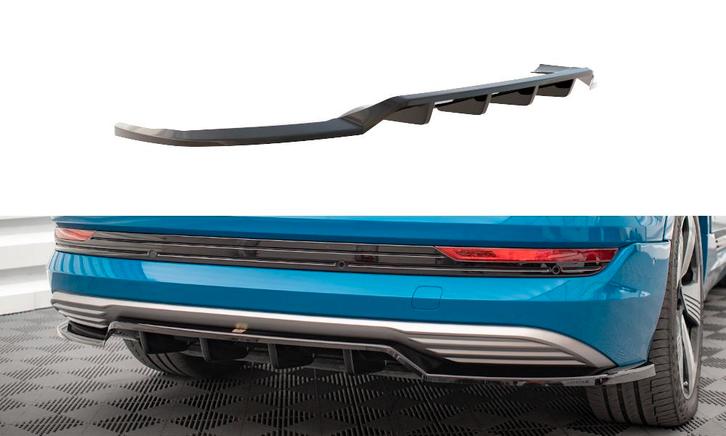 Central Rear Splitter voor Audi E-tron, Auto diversen, Tuning en Styling, Ophalen of Verzenden