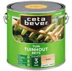 Cetabever tuinhout beits dekkend zijdeglans - kleurloos -..., Overige kleuren, Nieuw, Beits, Ophalen of Verzenden