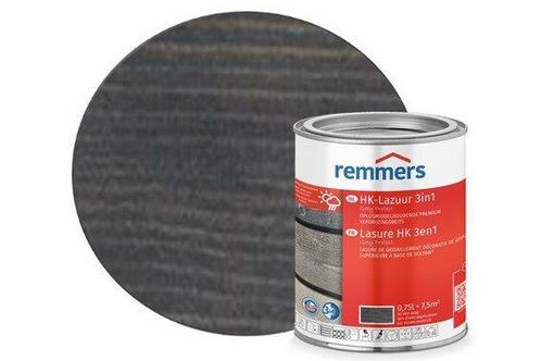 Remmers HK-lazuur | Grey Protect Antracietgrijs, Doe-het-zelf en Verbouw, Verf, Beits en Lak, Verzenden