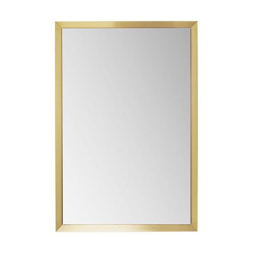 *WOONWINKEL* Kare Design Arezzo Spiegel Met Messing Lijst, Huis en Inrichting, Woonaccessoires | Spiegels, Nieuw, Verzenden