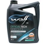 Wolf Officialtech 5W30 C2/C3 Motorolie 5 Liter, Auto diversen, Onderhoudsmiddelen, Verzenden