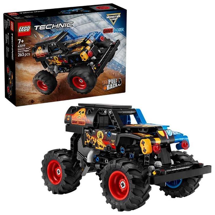 LEGO Technic - Monster Jam Grave Digger Fire and Ice 42219, Kinderen en Baby's, Speelgoed | Duplo en Lego, Ophalen of Verzenden
