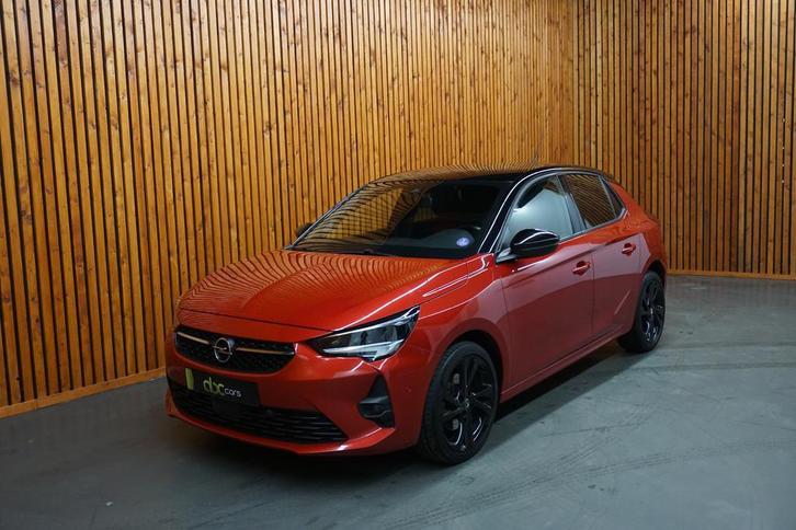 Opel Corsa 1.2 Turbo Start/stop 100pk NR 002, Auto's, Opel, Onderhoudsboekje, Handgeschakeld, Hatchback, BTW verrekenbaar, Rood