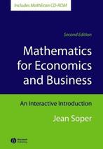 Mathematics For Economics And Business 9781405111270, Boeken, Verzenden, Gelezen, Jean Soper