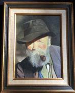 M J Walch (XX) - L homme à la pipe, Antiek en Kunst, Kunst | Schilderijen | Klassiek