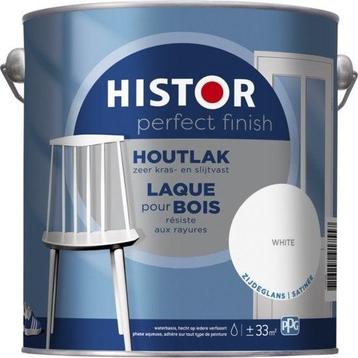 Histor Perfect Finish Houtlak Zijdeglans RAL 7021 | beschikbaar voor biedingen