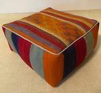 Kelim Poef - Kelim - 48 cm - 48 cm, Antiek en Kunst