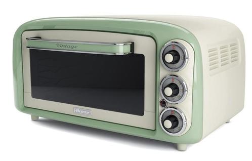 Ariete Vintage Oven 18L - Groen, Huis en Inrichting, Keuken | Keukenbenodigdheden, Verzenden