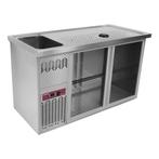 Diamond Modulair Barstation | BarLine | 370L | RVS | 2 Compa, Ophalen of Verzenden, Nieuw