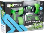 Exost RC 360 Cross II Stuntauto groen 1:18 - RC Auto -, Ophalen of Verzenden, Zo goed als nieuw