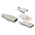 USB2.0 - USB-A (m) connector - soldeer, Hobby en Vrije tijd, Verzenden, Nieuw