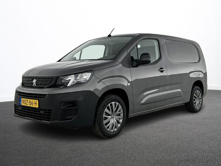 Peugeot Partner 1.5 BlueHDi 100 S&S L2, Auto's, Bestelauto's, Dealer onderhouden, Lease, Grijs, Handgeschakeld, Overige kleuren